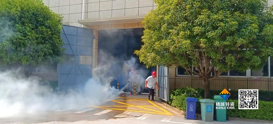 j9国际集团积极共同消防结合演练，共筑安全出产防线